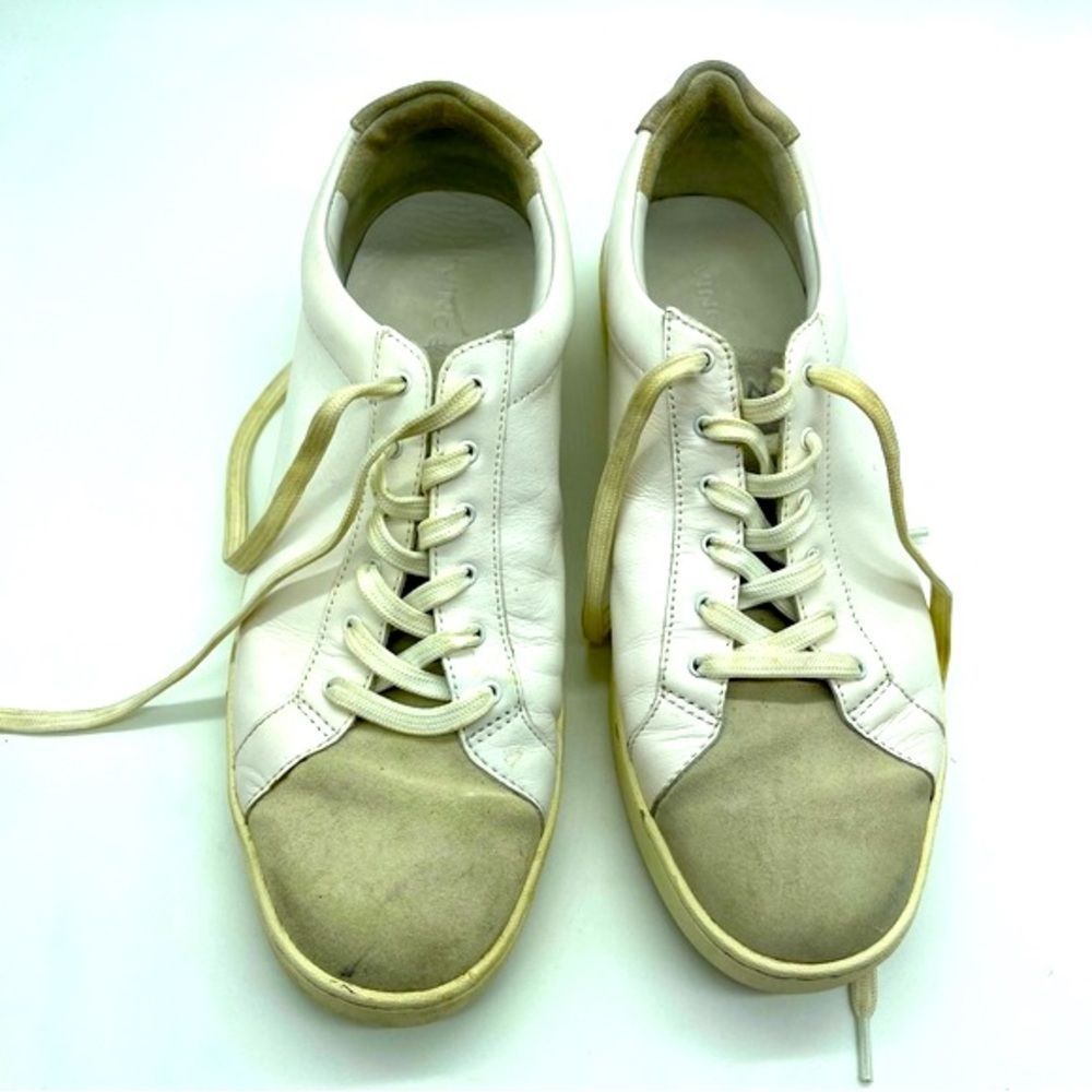 VINCE LEATHER SNEAKERS, 7